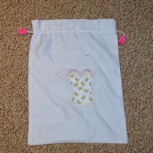 White Lingerie Bag